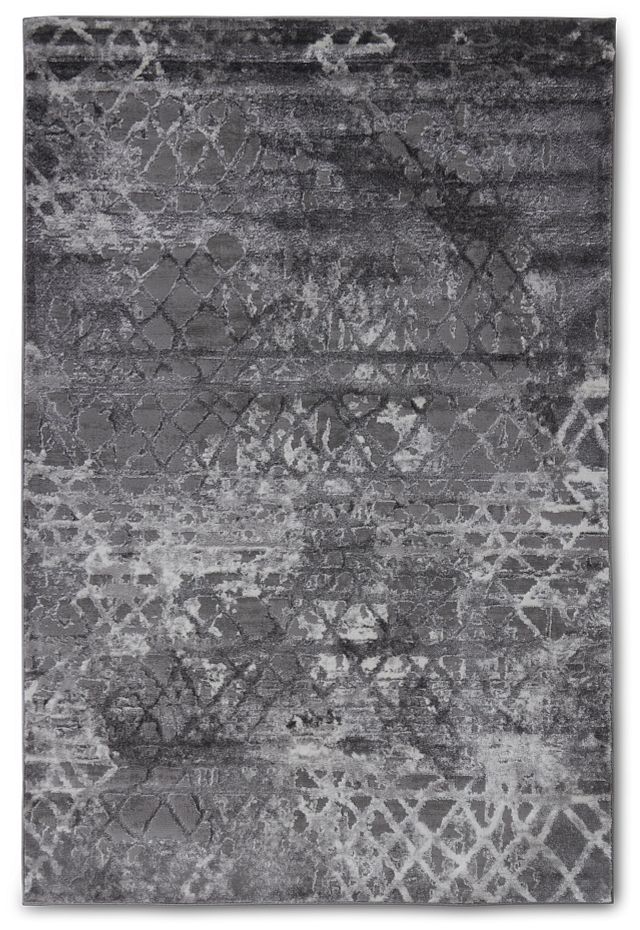 Venice Light Gray 5x8 Area Rug