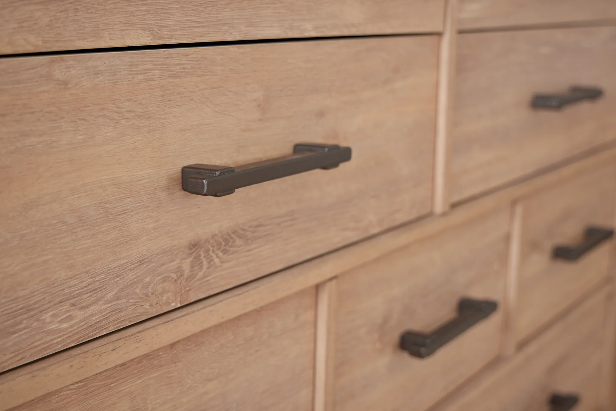 Layton Light Tone Dresser & Mirror