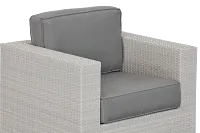 Biscayne Gray Swivel Chair