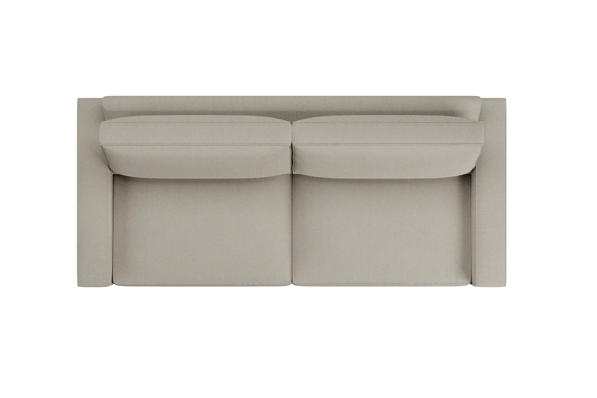 Edgewater Peyton Beige 96" Sofa W/ 2 Cushions