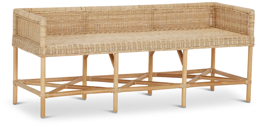 Banzai Light Tone Woven Bench Banzai Light Tone Woven Bench