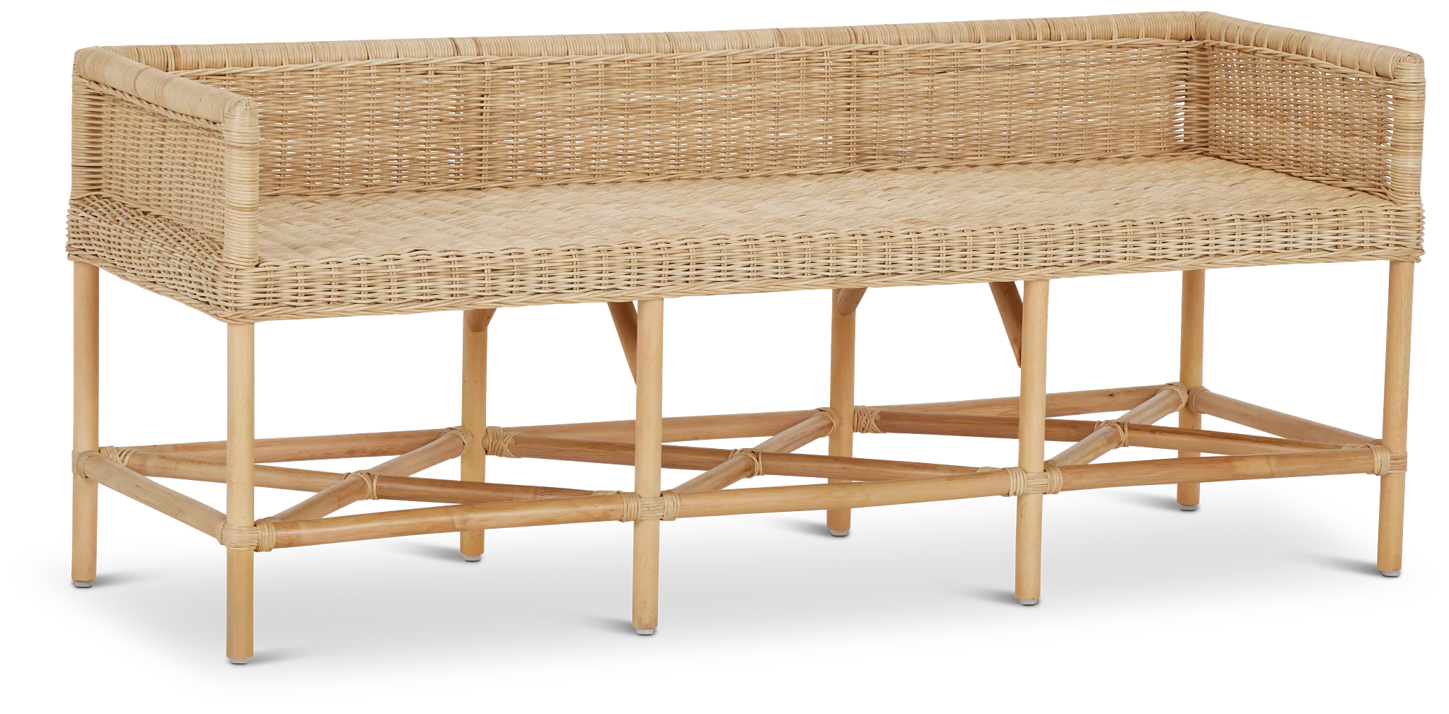 Banzai Light Tone Woven Bench