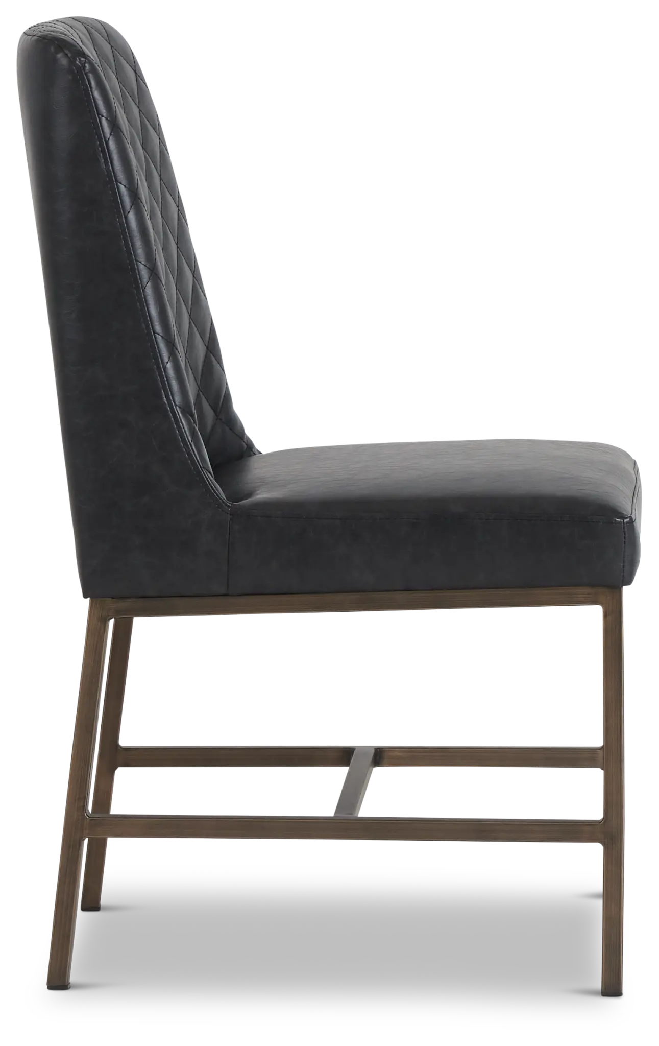 Sierra Black Bonded Ltr Side Chair Sierra Black Bonded Ltr Side Chair