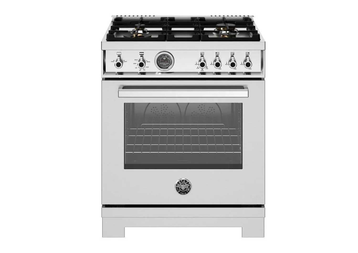 Bertazzoni 304 Series Stainless Steel 30" Gas Range