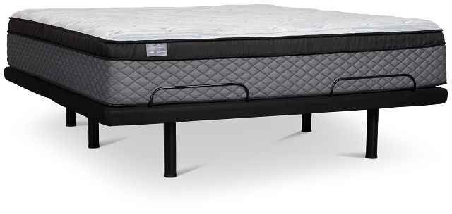 Kevin Charles By Sealy Signature Plush Plus Adjustable Mattress Set