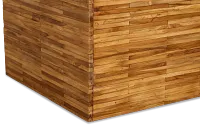 Haven Mid Tone Wood Square End Table