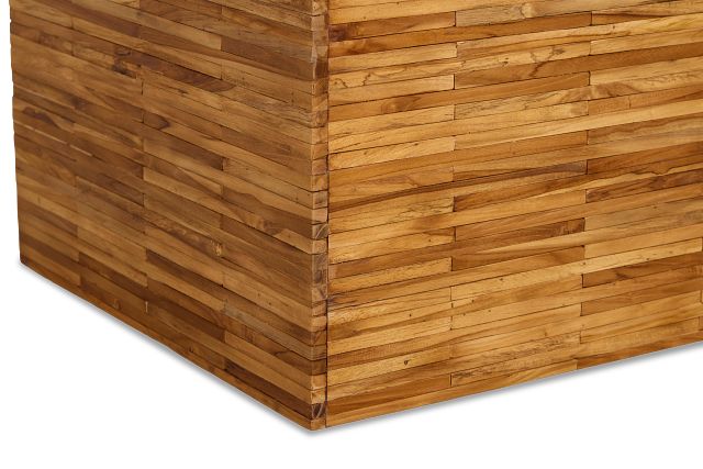 Haven Mid Tone Wood Square End Table