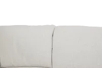 Veronica White Down Left Bumper Sectional