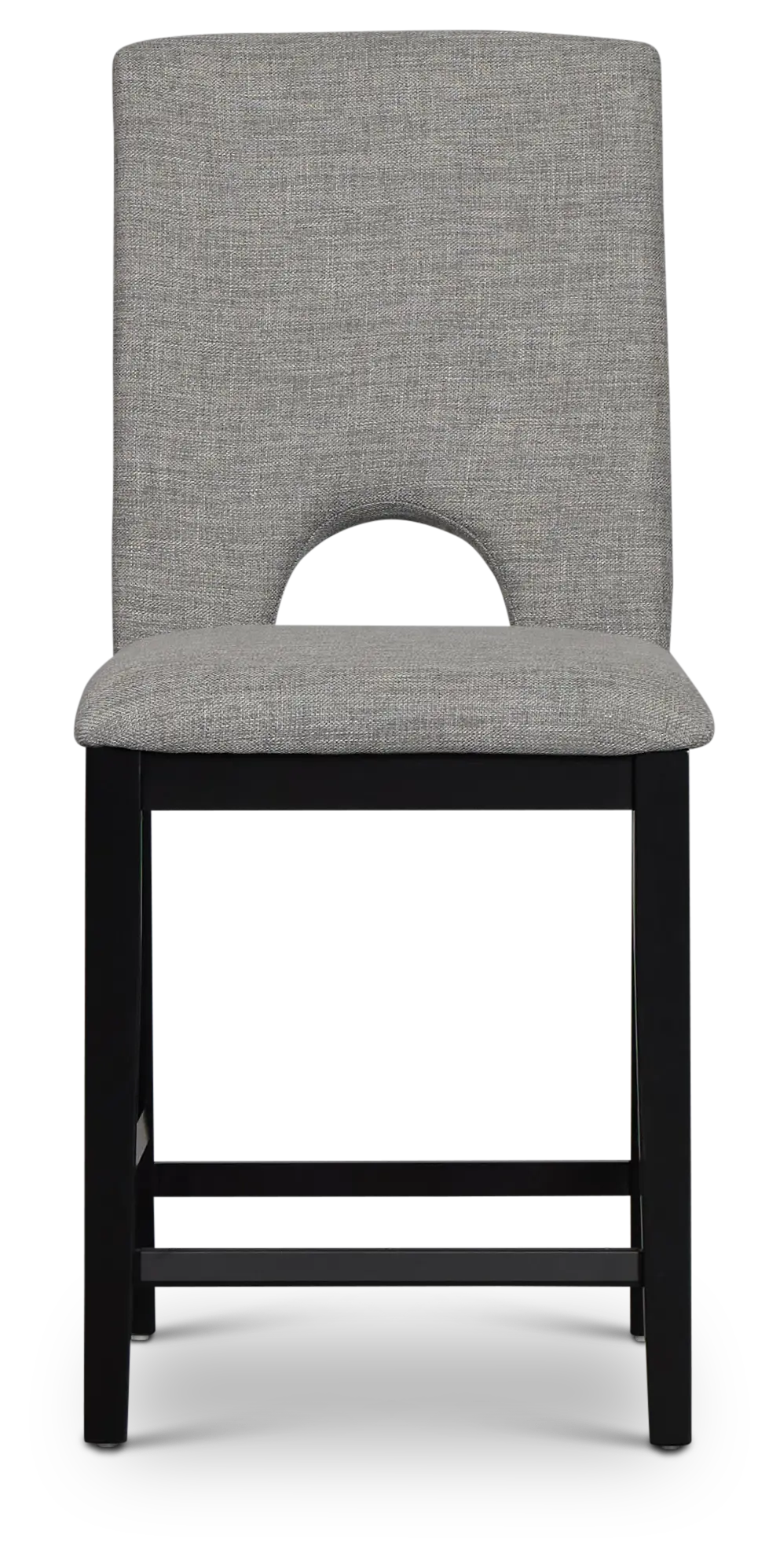 Oxford Graycurved 24" Upholstered Barstool Oxford Graycurved 24" Upholstered Barstool