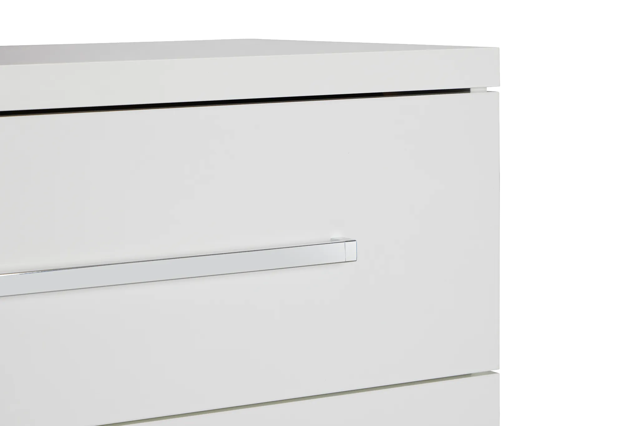 Verona White Drawer Chest