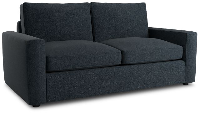 Siesta Elite Dark Blue Fabric Memory Foam Sleeper