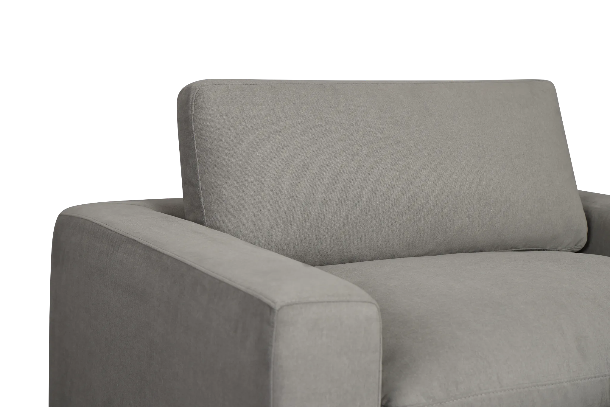 Grant Light Gray Fabric Chair
