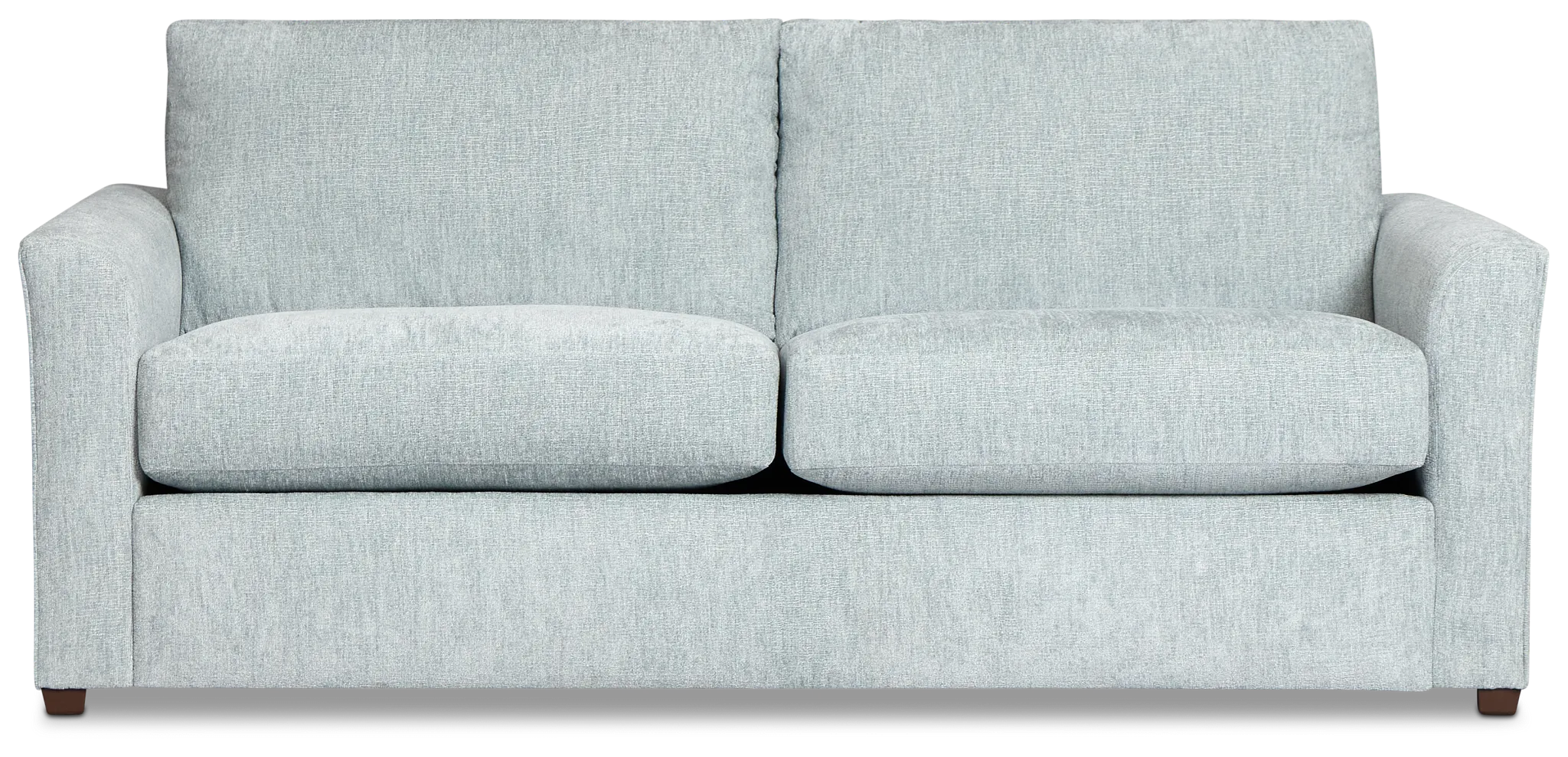 Shore Light Blue Fabric Sleeper Frame