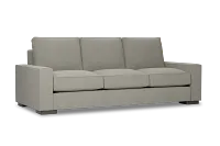 Edgewater Elite Gray 96" Sofa W/ 3 Cushions