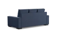 Edgewater Revenue Dark Blue 84" Sofa W/ 3 Cushions