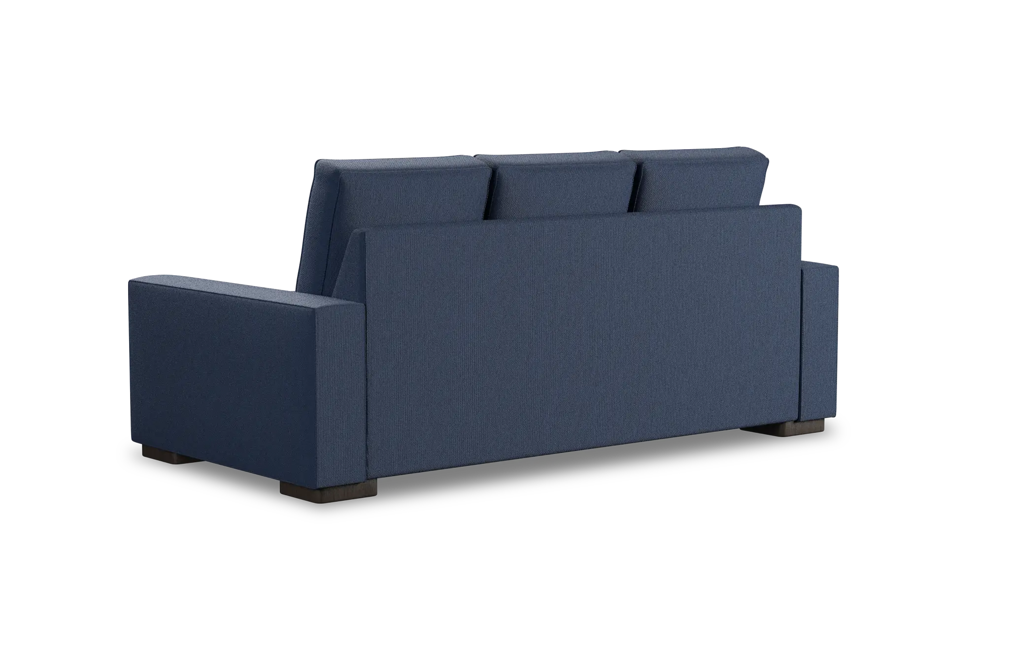 Edgewater Revenue Dark Blue 84" Sofa W/ 3 Cushions Edgewater Revenue Dark Blue 84" Sofa W/ 3 Cushions