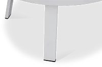 Tortuga White Large End Table