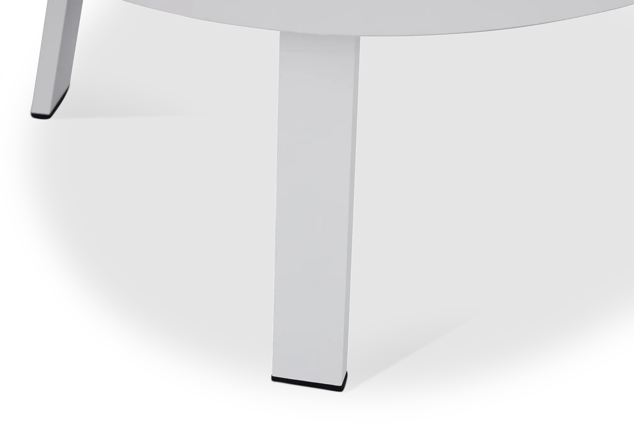 Tortuga White Large End Table Tortuga White Large End Table