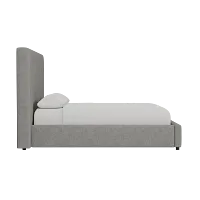Grayton Linen 54" Upholstered Platform Bed