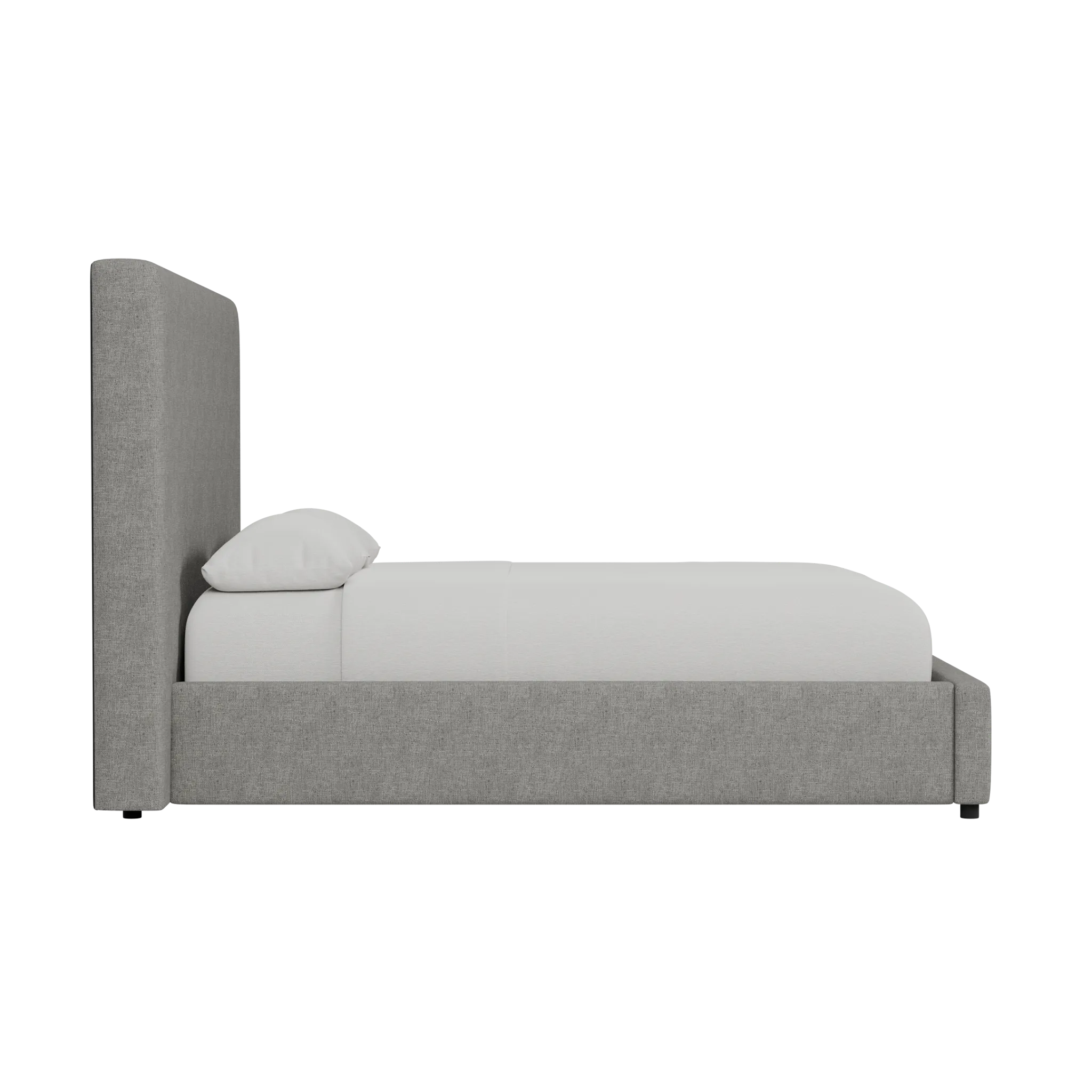 Grayton Linen 54" Upholstered Platform Bed
