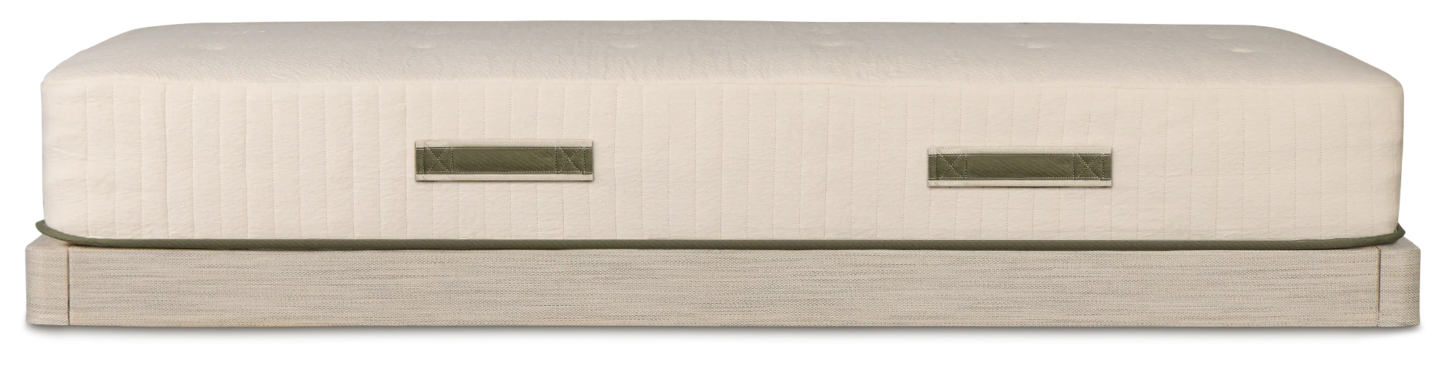 Avocado Eco Organic Cushion Firm Low-profile Mattress Set