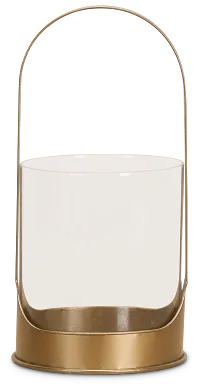 Evita Gold Small Lantern