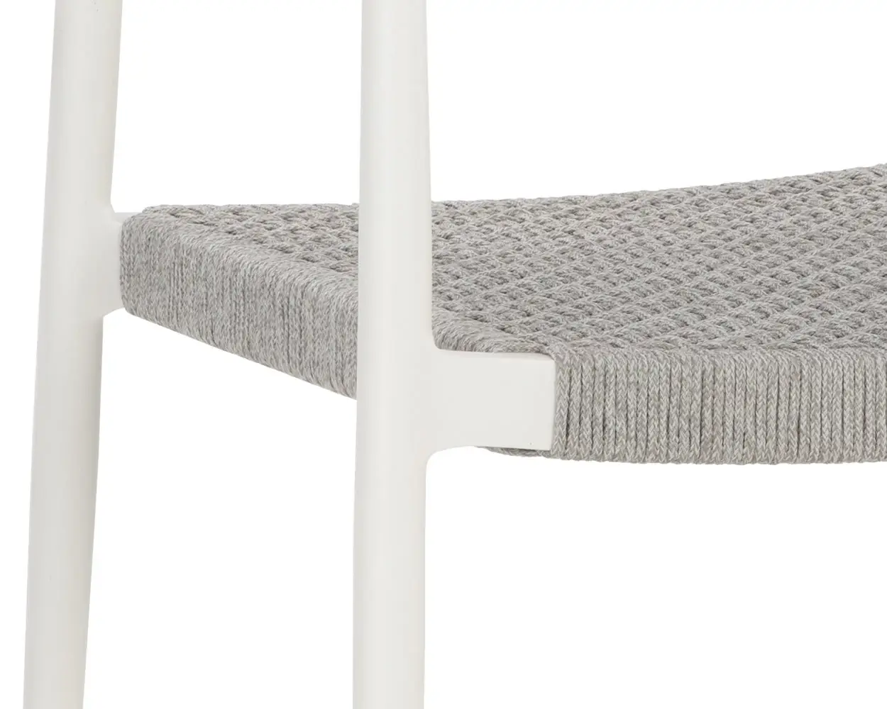 Elsie Light Gray Woven Arm Chair Elsie Light Gray Woven Arm Chair