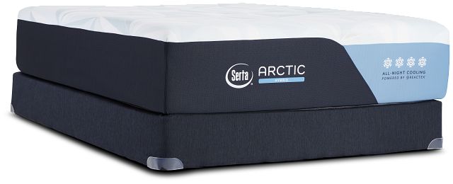 Serta Arctic Premier Plush Hybrid Mattress Set