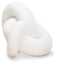 Damla White Resin Sculpture