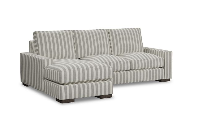 Edgewater Sea Lane Dark Gray Left Chaise Sectional