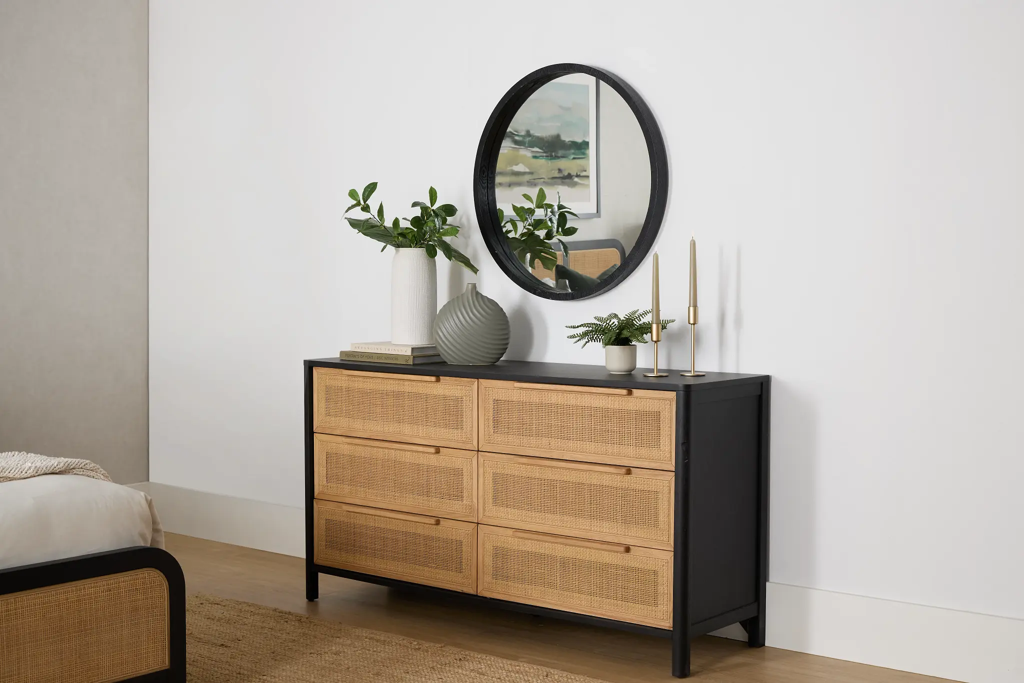 Pacific Two-tone 6-drawer Dresser