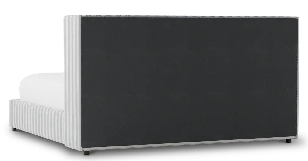 Captiva Sea Lane Dark Blue 48" Upholstered Shelter Bed Captiva Sea Lane Dark Blue 48" Upholstered Shelter Bed