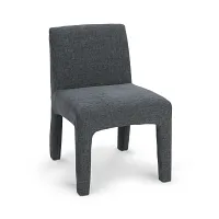 Dooms Gray Upholstered Side Chair