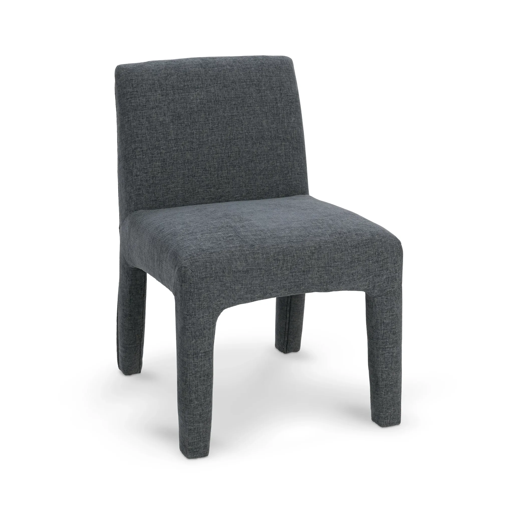 Dooms Gray Upholstered Side Chair
