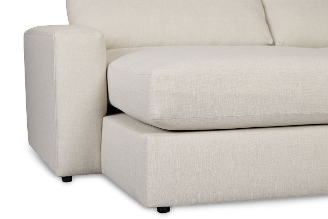 Brantley Light Beige Fabric Left Chaise Sectional