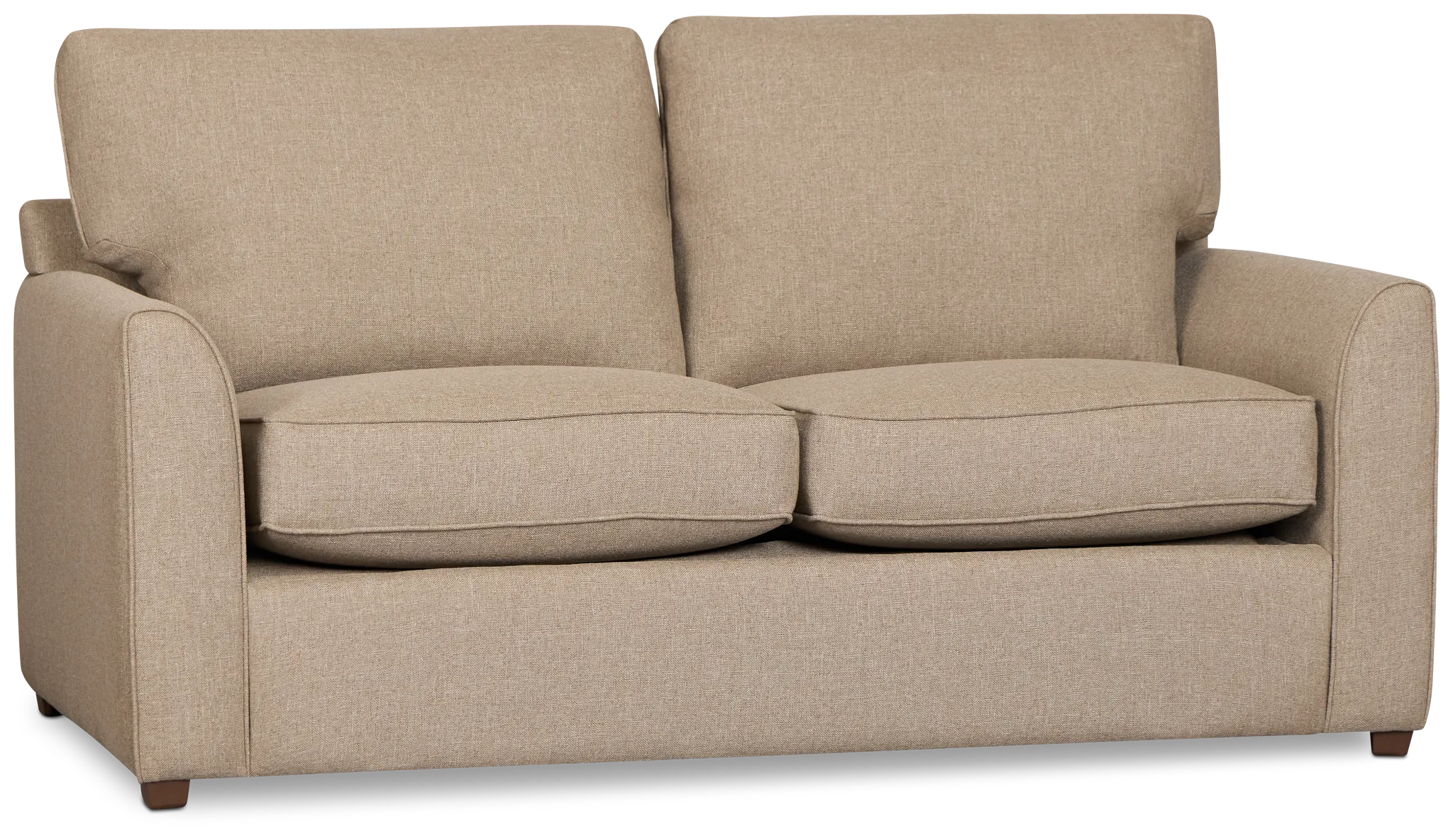 Tate Brown Fabric Innerspring Sleeper