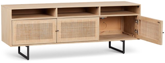 Malibu Light Tone Media Console