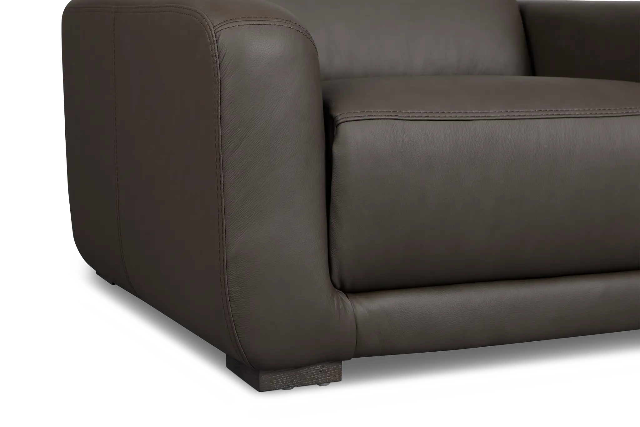 Kieran Dark Brown Lthr/vinyl Power Recliner With Power Headrest Kieran Dark Brown Lthr/vinyl Power Recliner With Power Headrest
