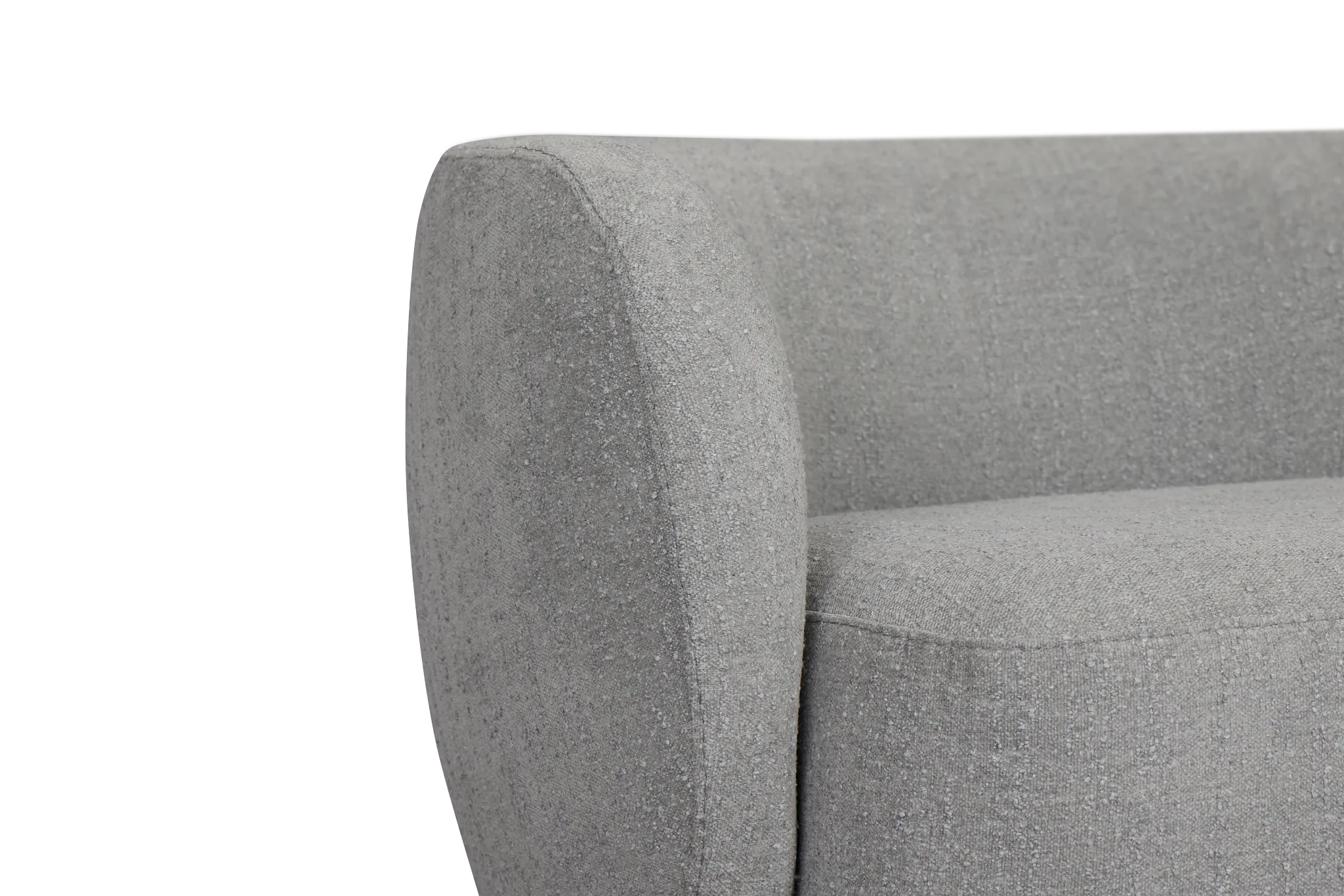 Celeste Light Gray Fabric Swivel Accent Chair