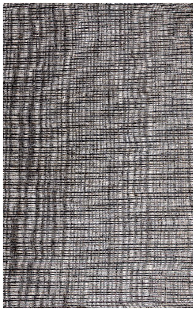 Heston Dark Blue 5x8 Area Rug
