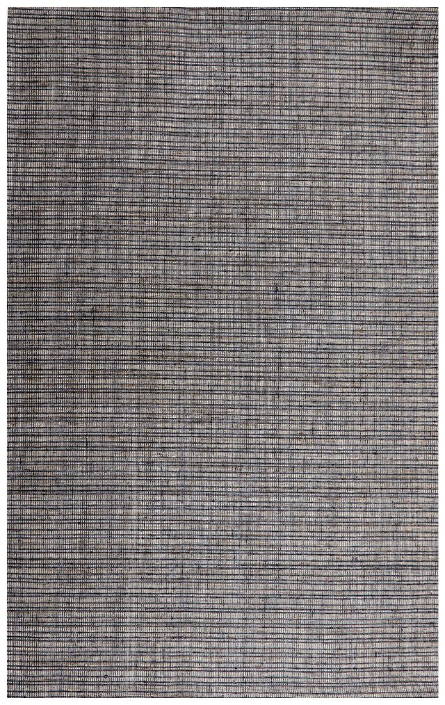 Heston Dark Blue 5x8 Area Rug