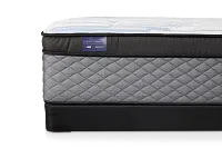 Kevin Charles By Sealy Signature Plush Low-profile Mattress Set