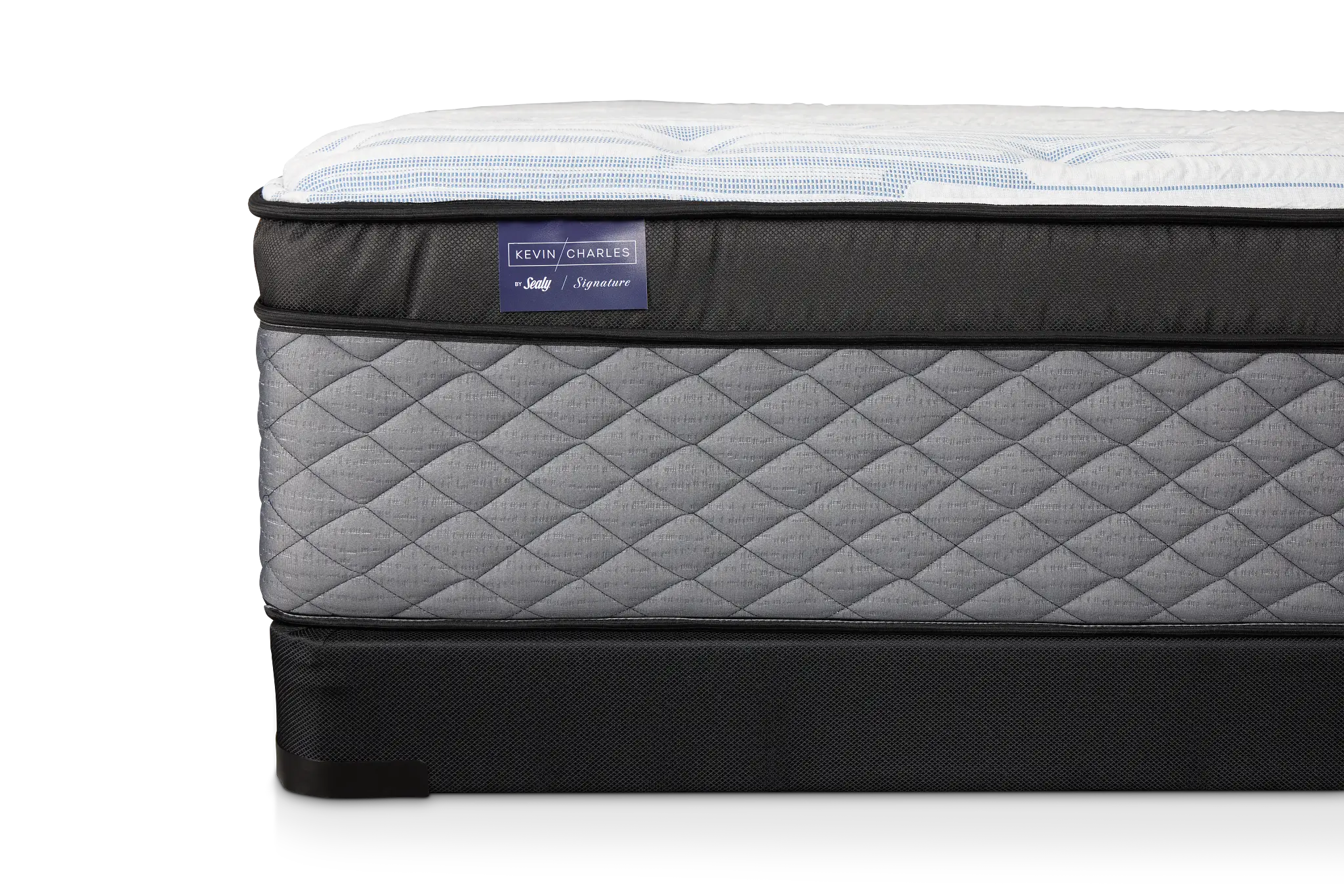 Kevin Charles By Sealy Signature Plush Low-profile Mattress Set Kevin Charles By Sealy Signature Plush Low-profile Mattress Set