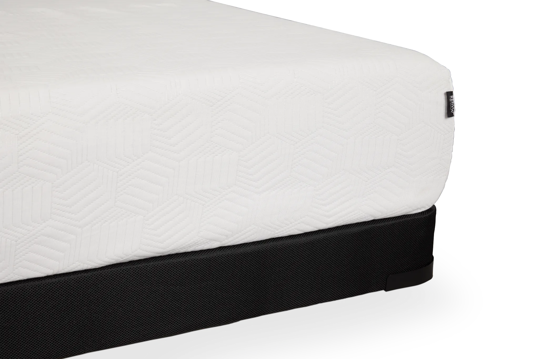 Rest & Renew By Zinus Gel Memory Foam Mattress 10" Cush Firm Low-profile Mattress Set