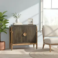 Jocco Dark Gray Two-door Cabinet