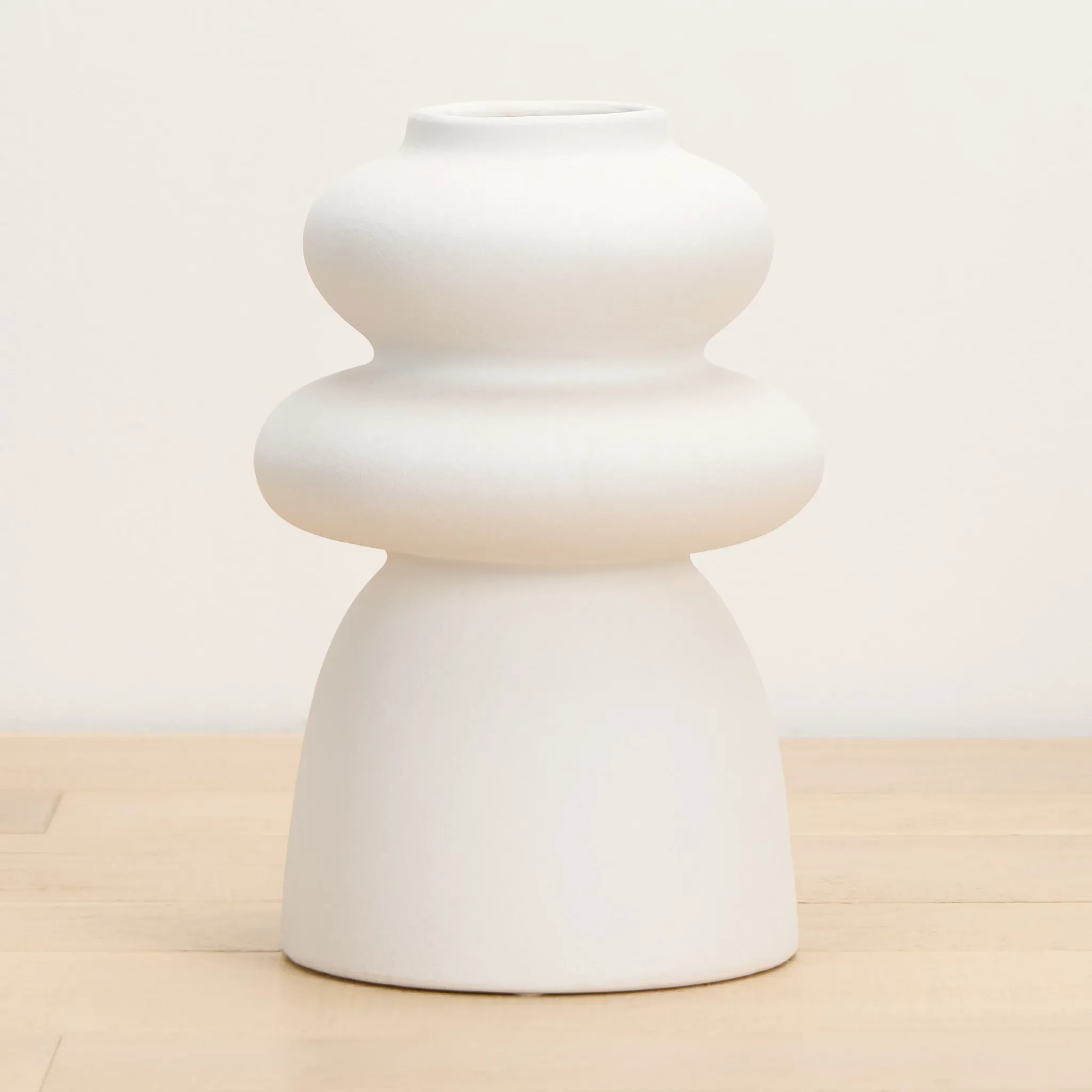 Sari Ivory Tall Vase