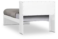 Charleston White Bookcase Bed