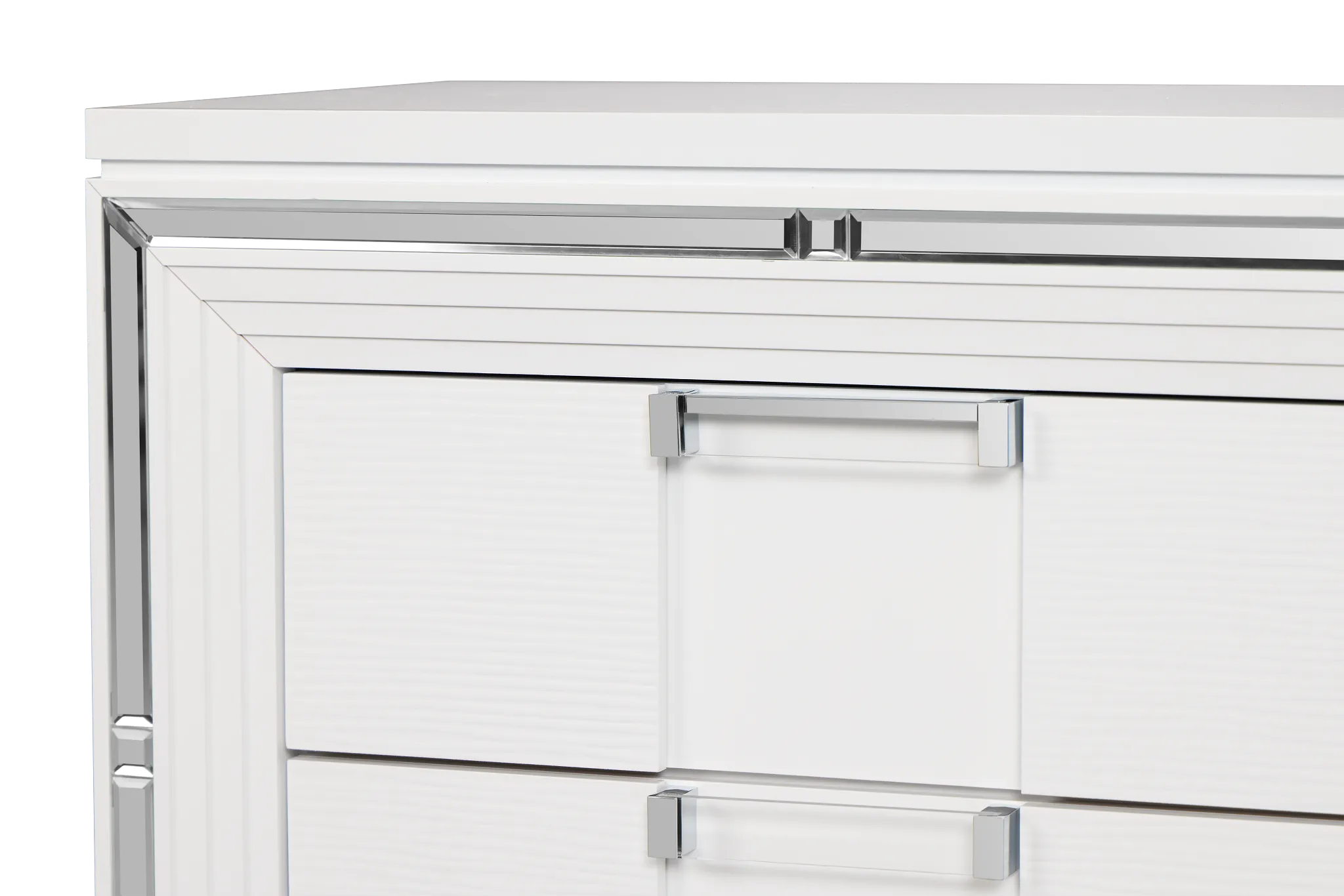 Vegas White Nightstand