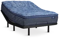 Serta Perfect Sleeper Cobalt Calm Plush Deluxe Adjustable Mattress Set