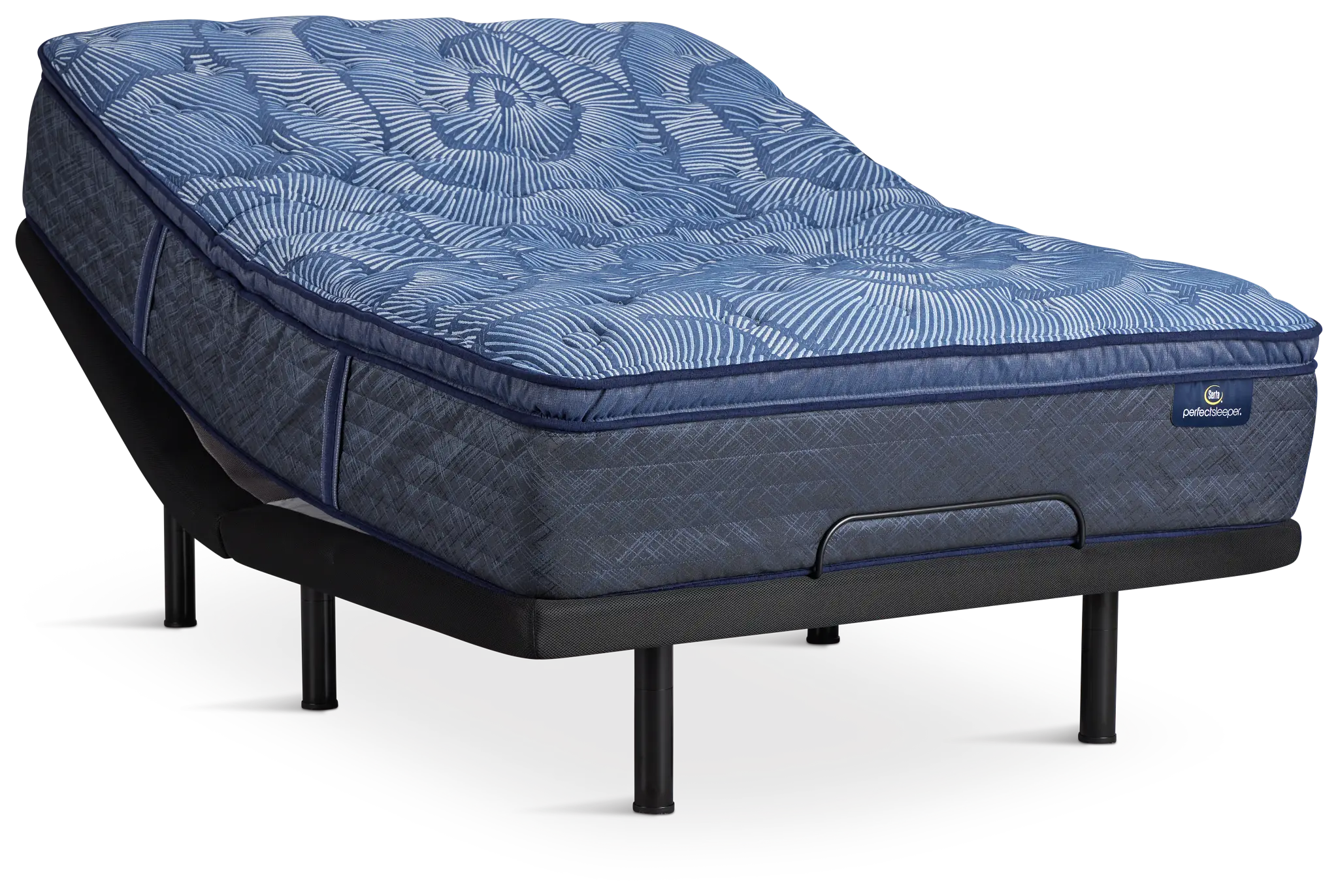 Serta Perfect Sleeper Cobalt Calm Plush Deluxe Adjustable Mattress Set Serta Perfect Sleeper Cobalt Calm Plush Deluxe Adjustable Mattress Set